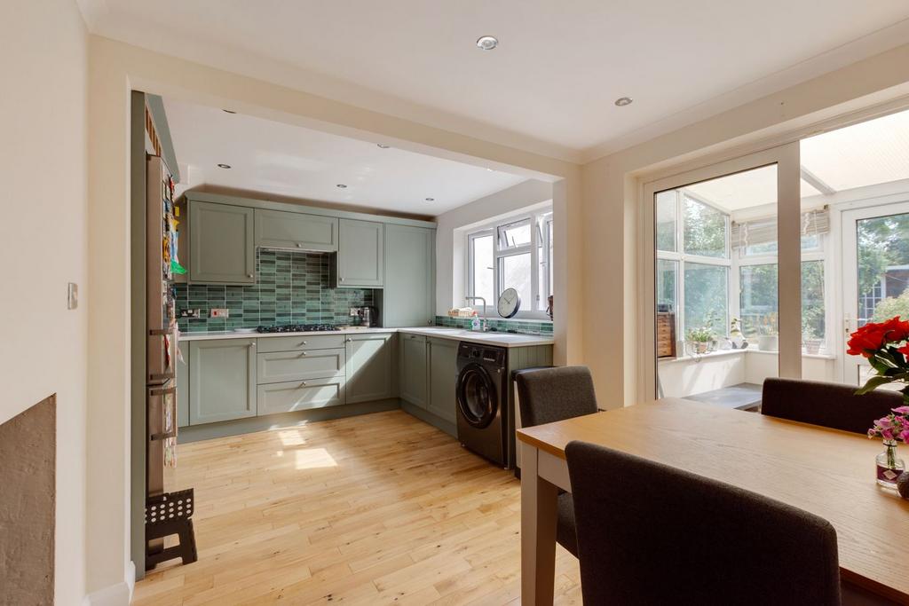 Open-plan living area, open plan living