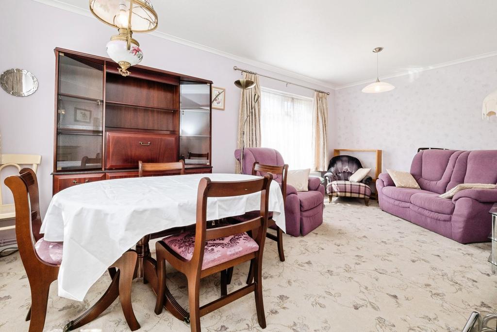 Open-plan living area