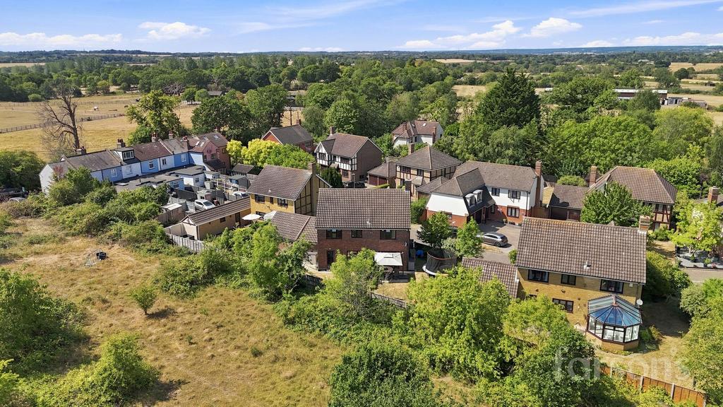 Aerial view, land