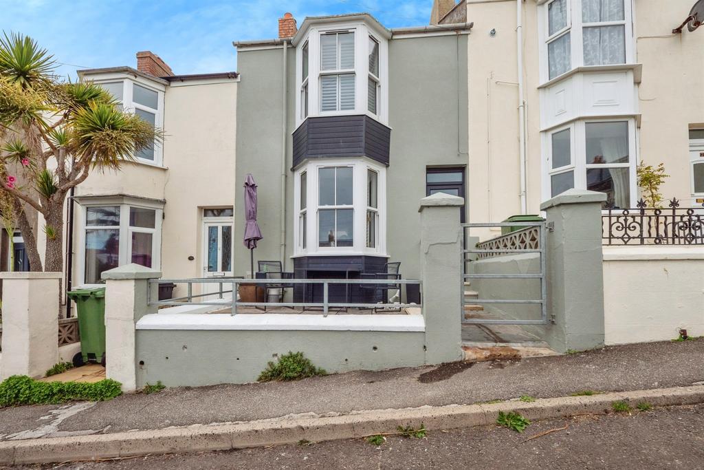 Terraced house exterior