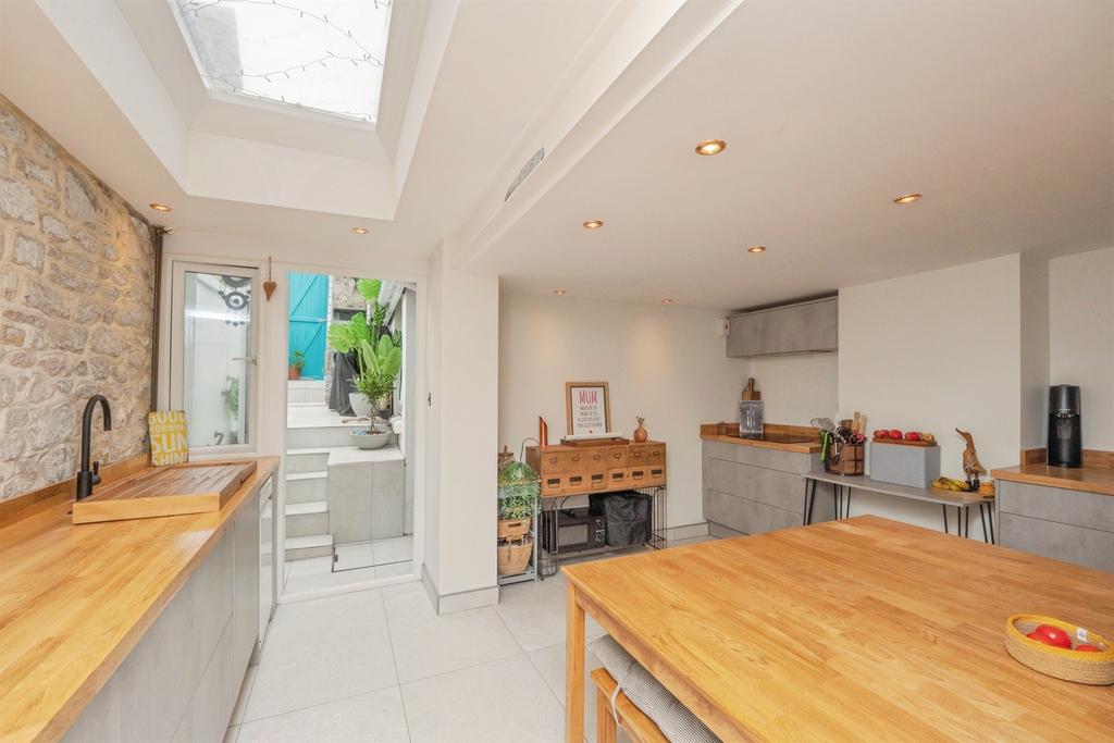 Open-plan living area, open plan living