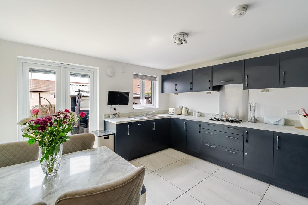 Open-plan living area