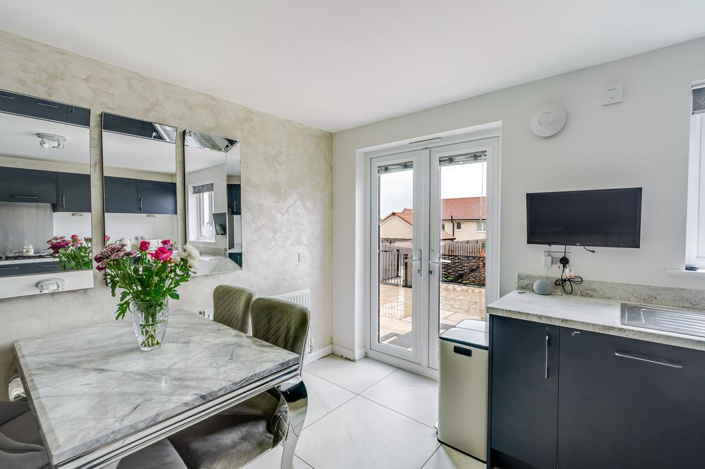 Open-plan living area