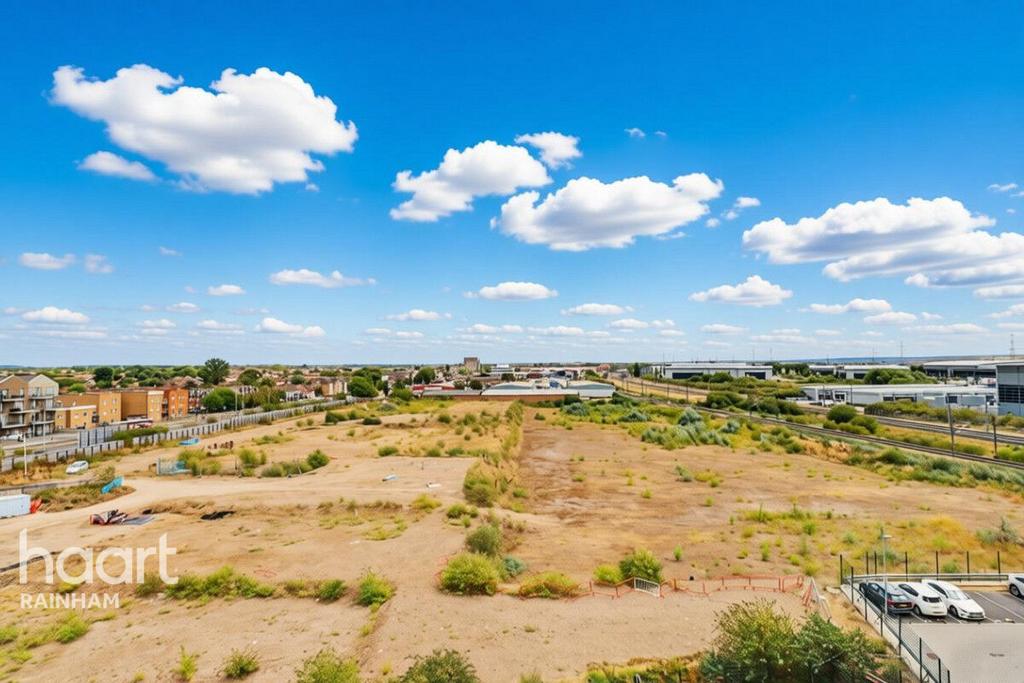Aerial view, land