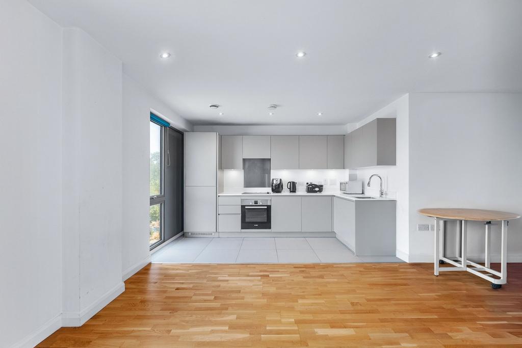 Open-plan living area, open plan living