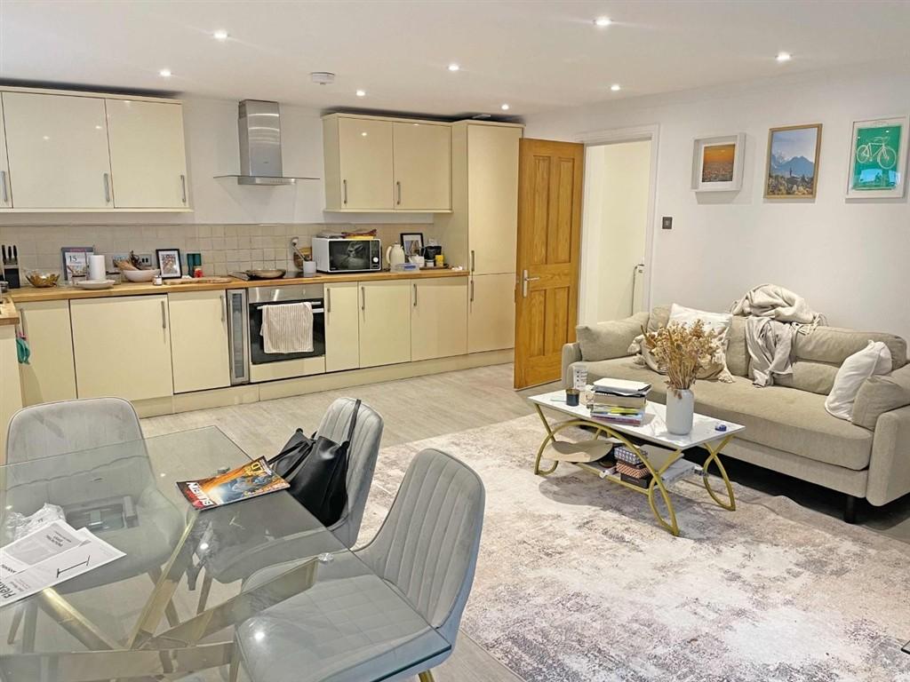 Open-plan living area, open plan living