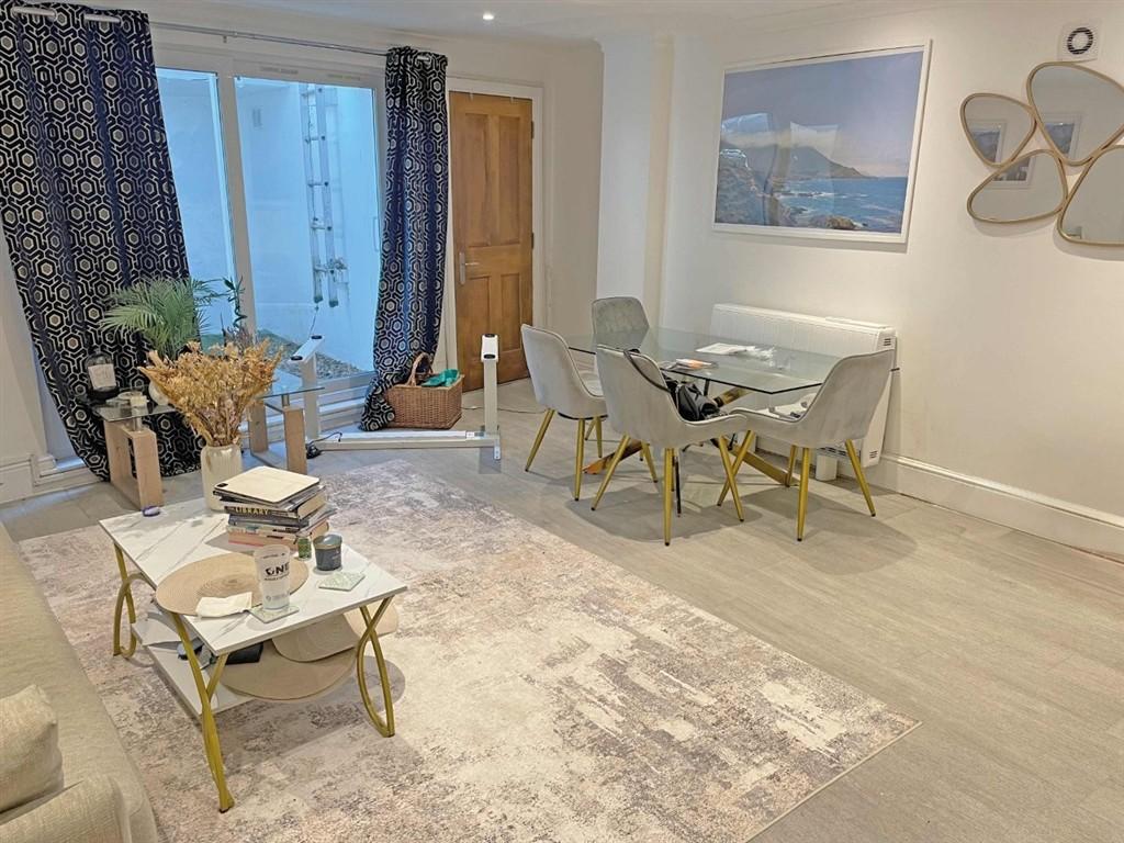 Open-plan living area, open plan living