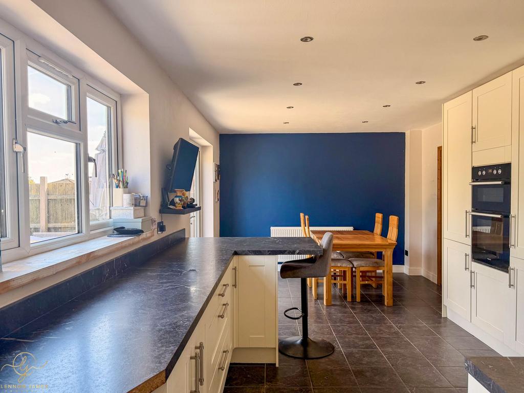 Open-plan living area, open plan living