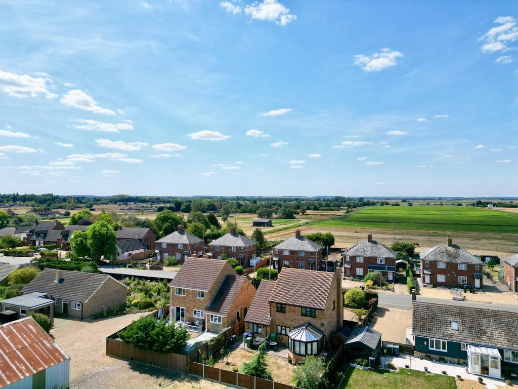Aerial view, land