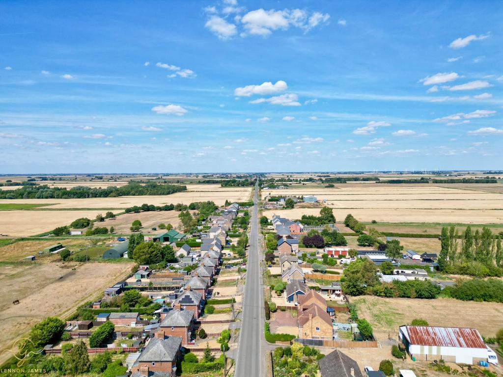 Aerial view, land