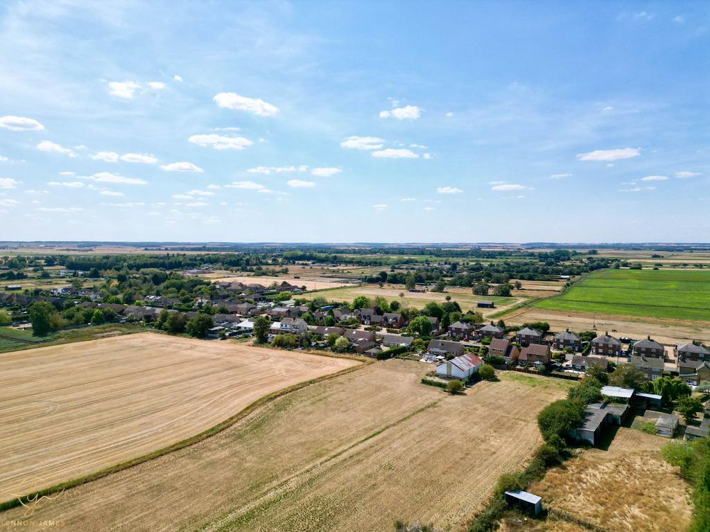 Aerial view, land
