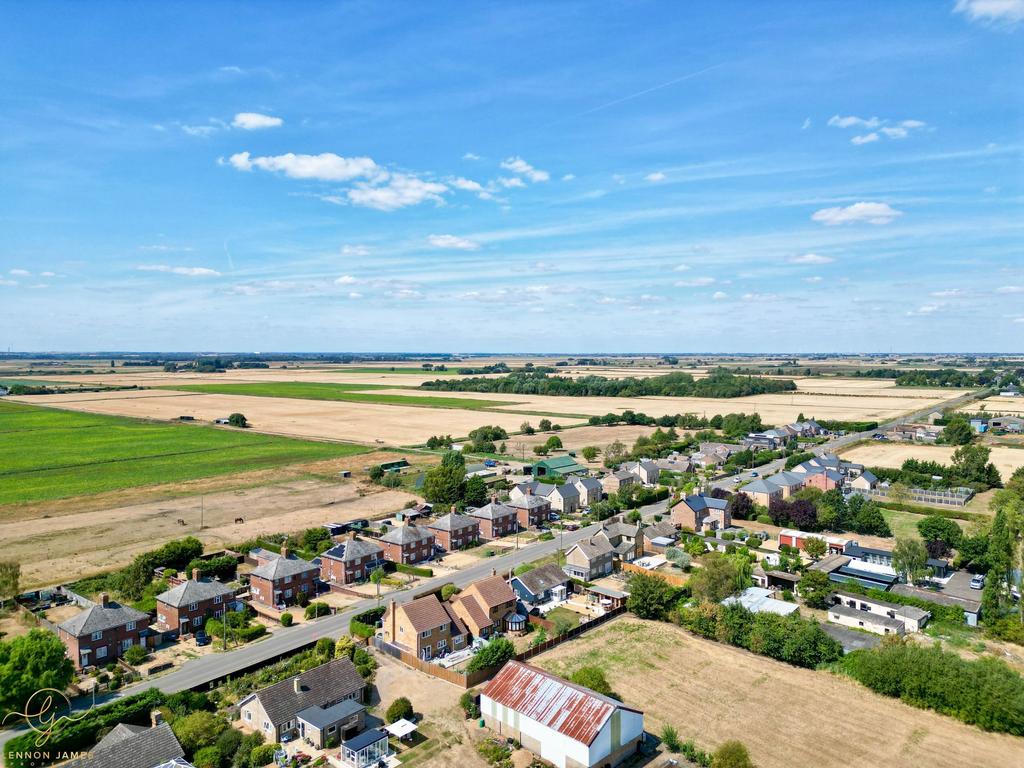 Aerial view, land