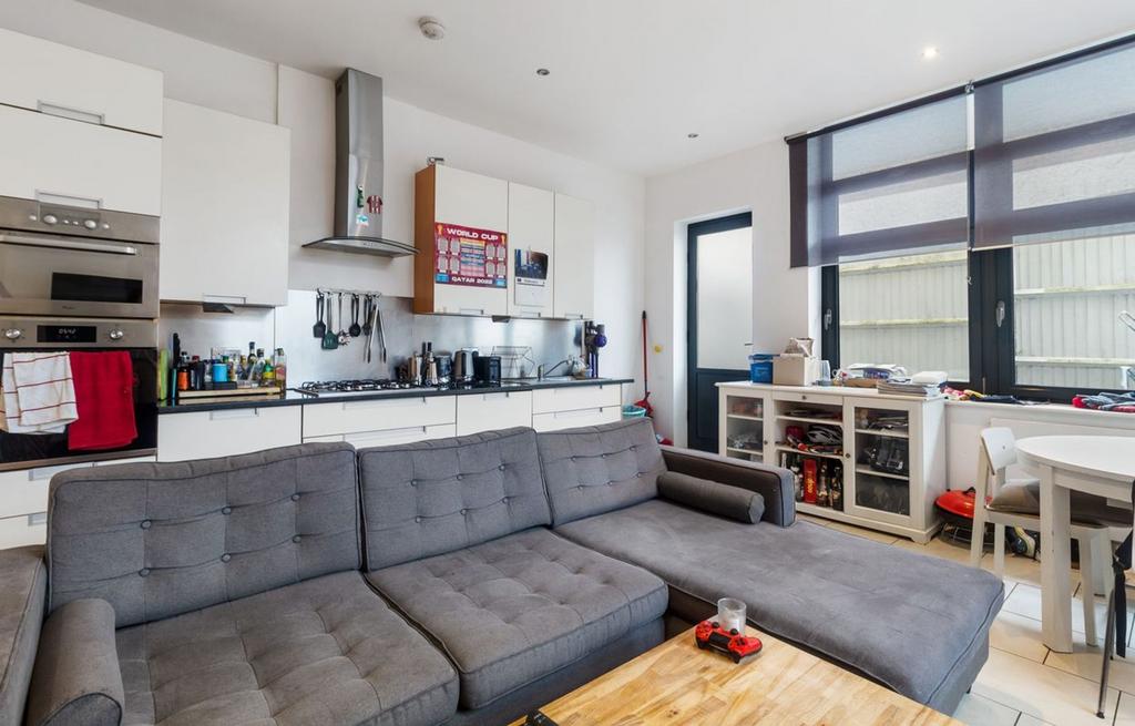 Open-plan living area, open plan living