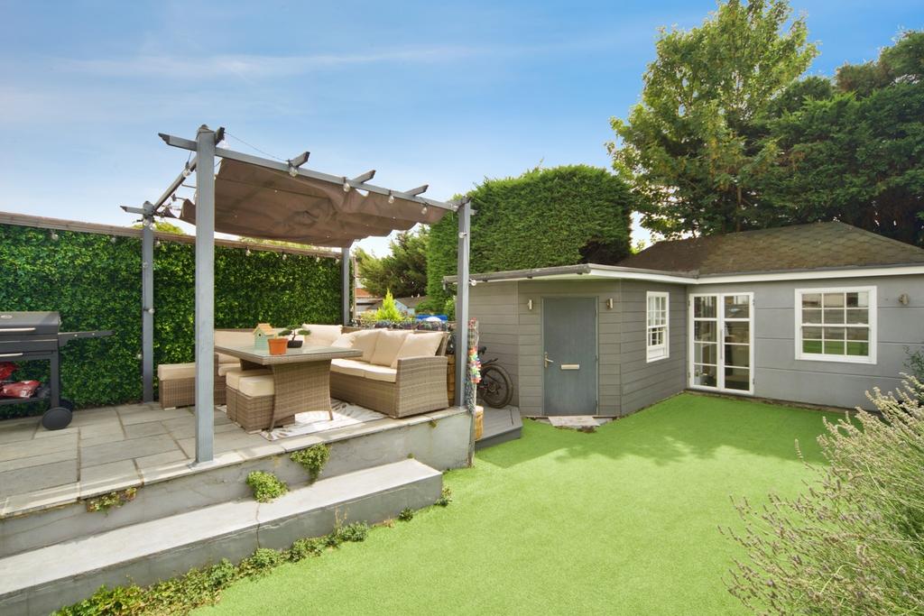 Patio view, garden