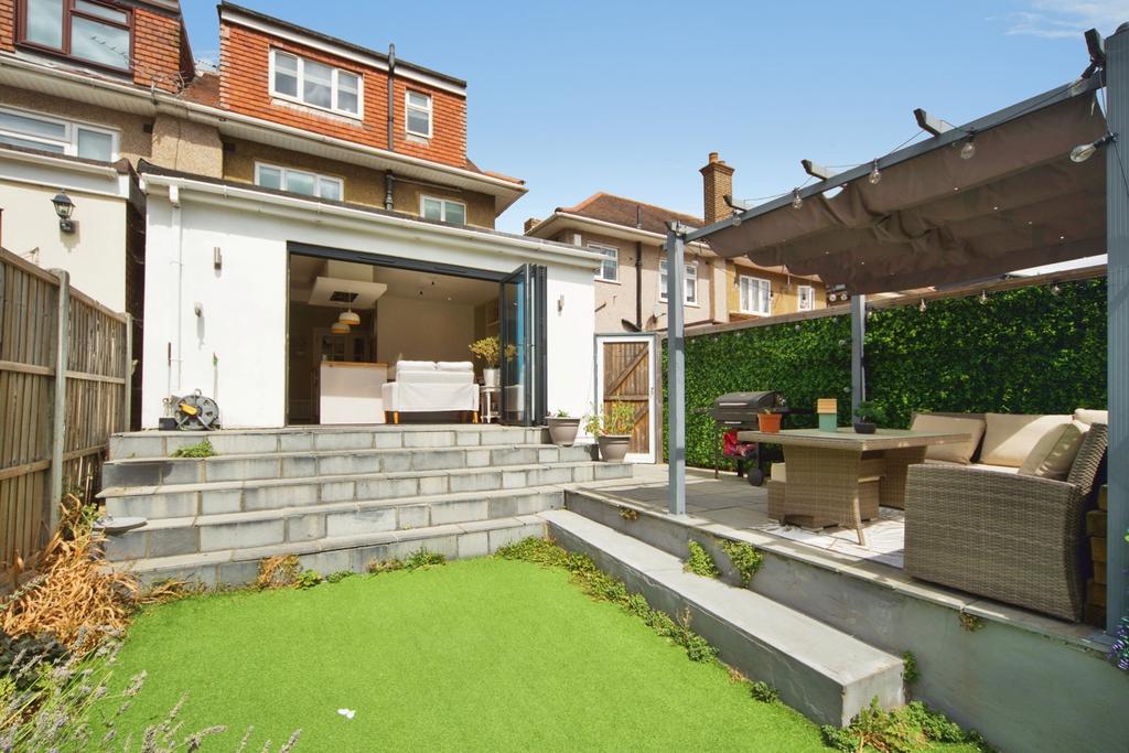 Patio view, garden