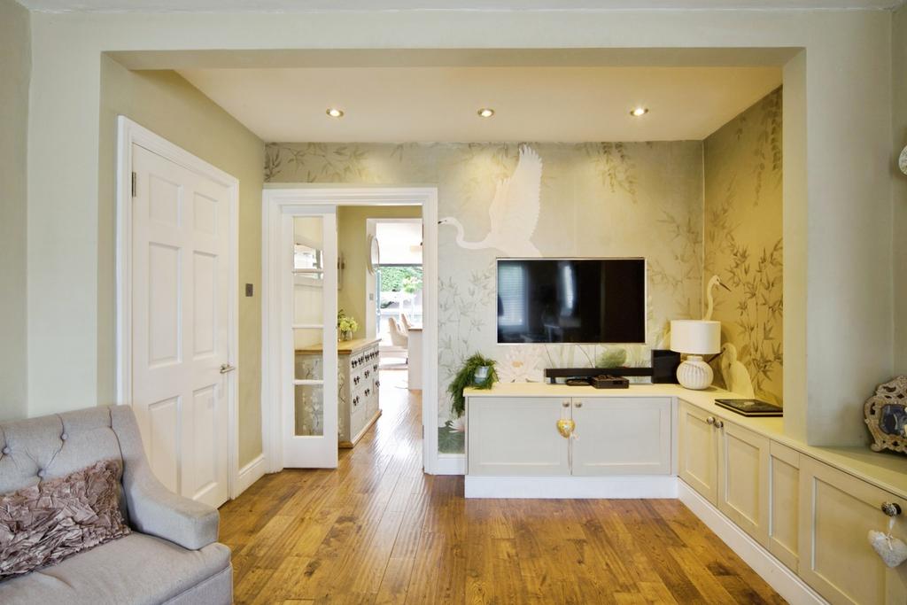 Open-plan living area