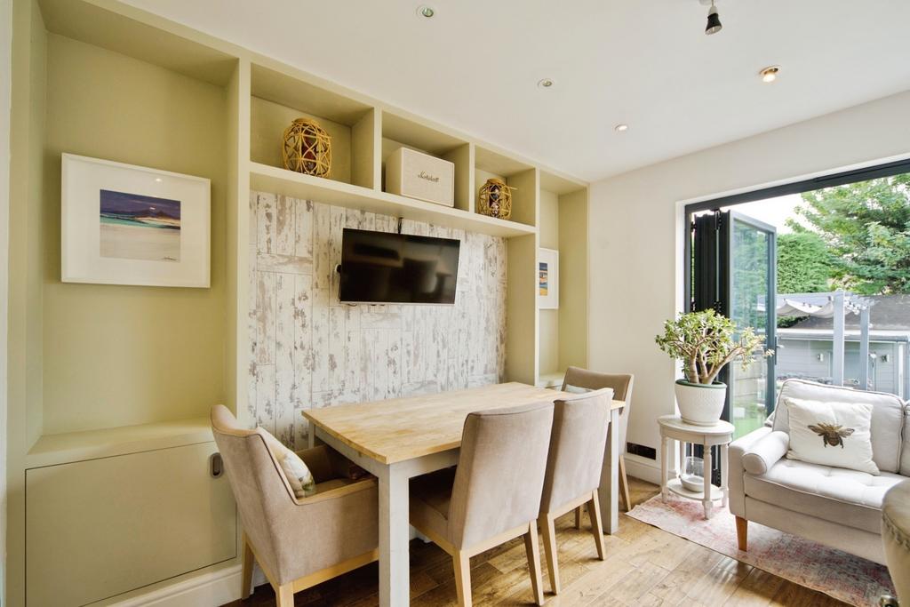 Open-plan living area