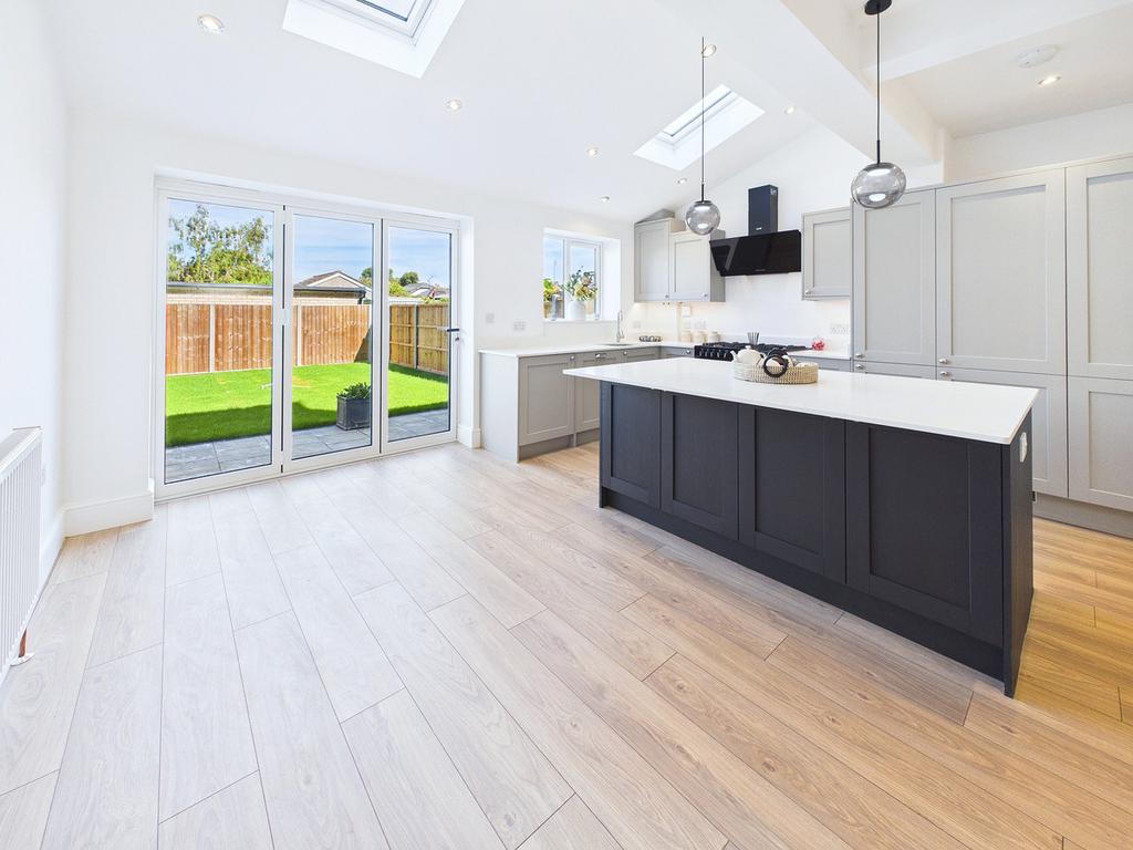 Open-plan living area, open plan living