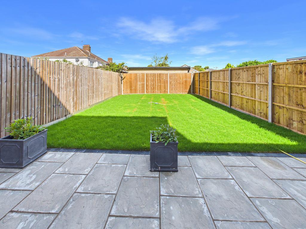 Patio view, garden