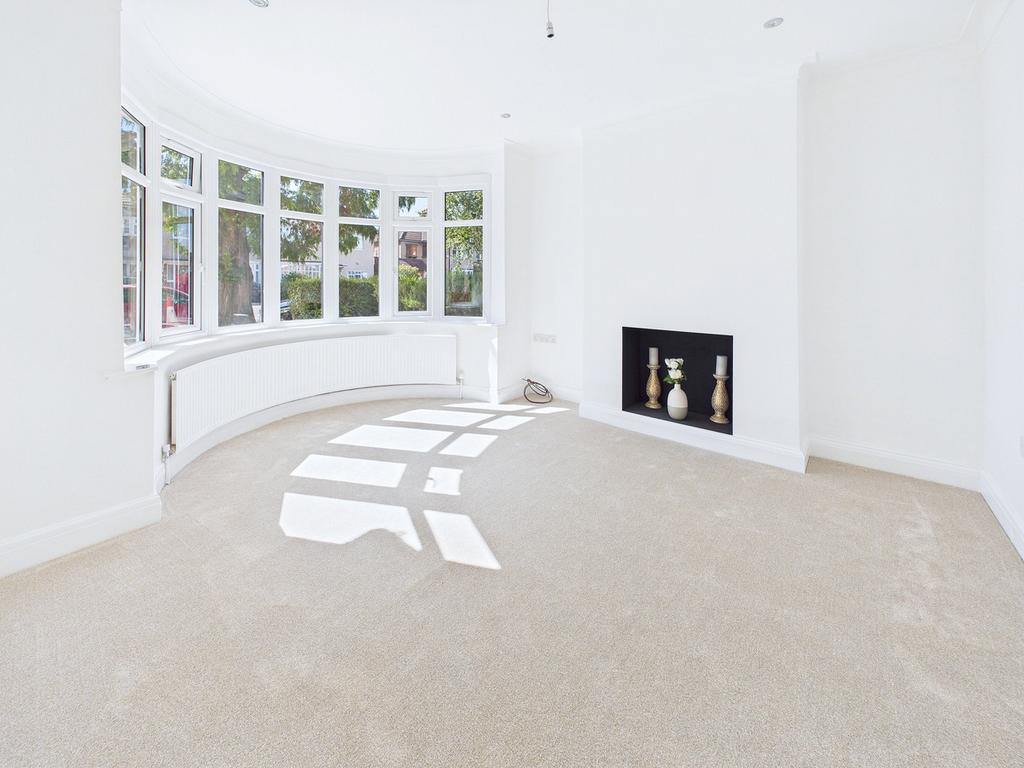 Living room, fireplace