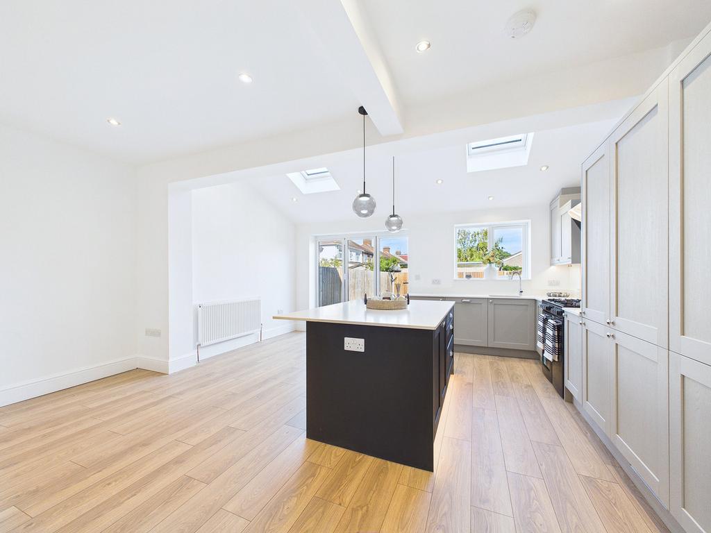 Open-plan living area
