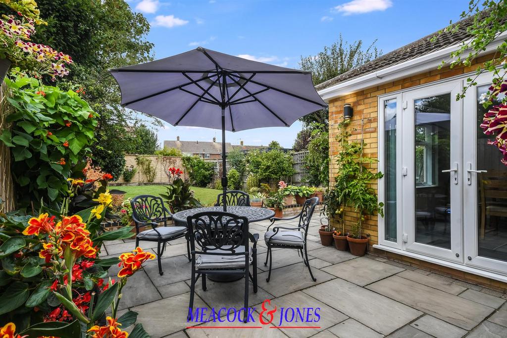 Patio view, garden
