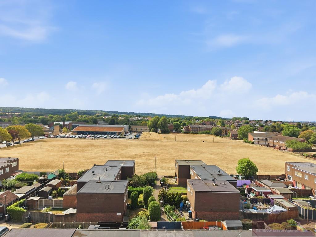 Aerial view, land