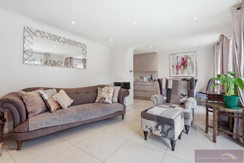 Open-plan living area