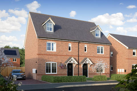 4 bedroom terraced house for sale, Plot 1126, The Tamar at St Peters Place, Adlam Way SP2