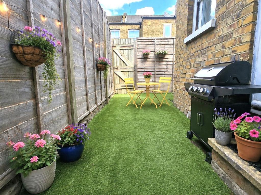 Patio view, garden