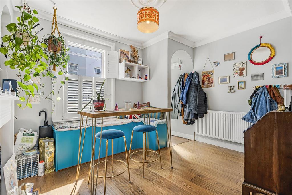 Open-plan living area