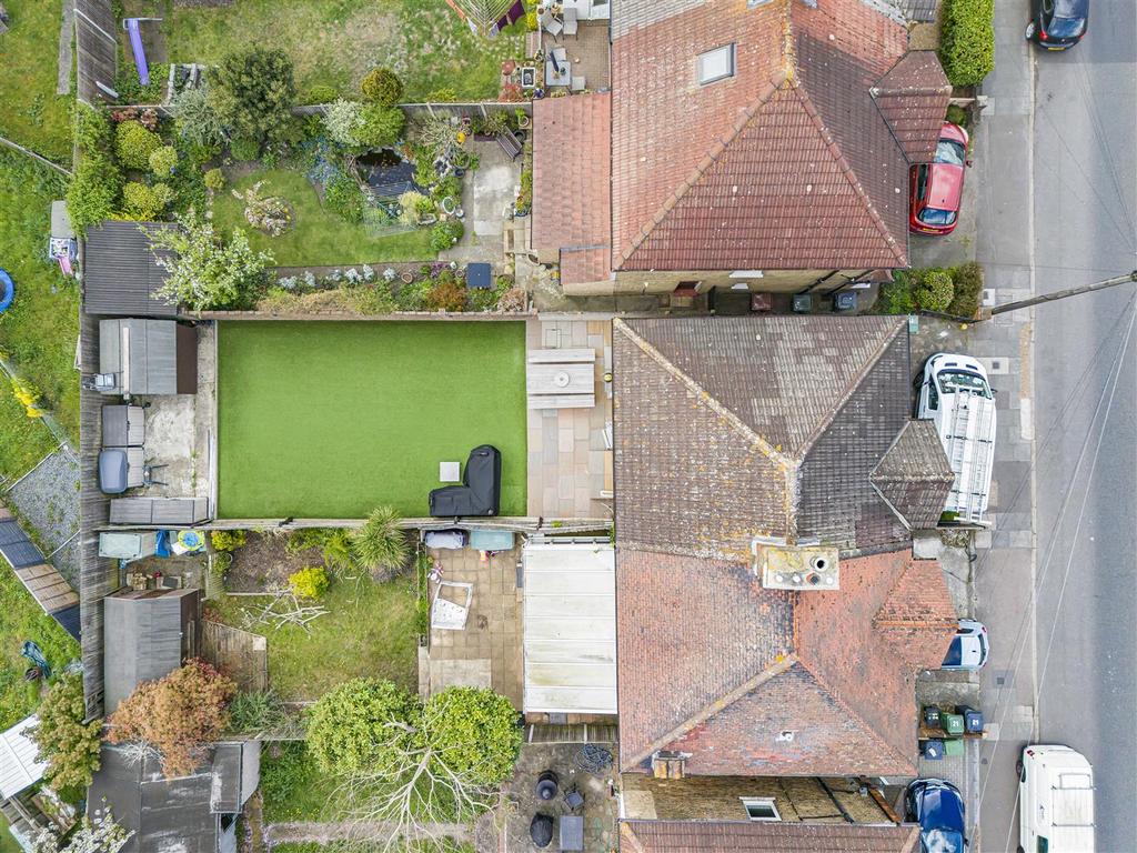 Aerial view, land