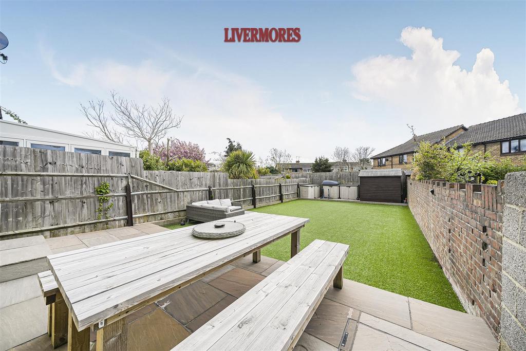 Patio view, garden
