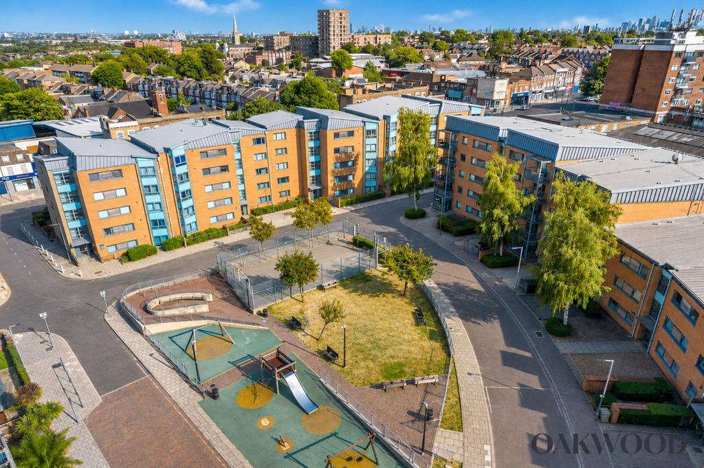 Aerial view, land