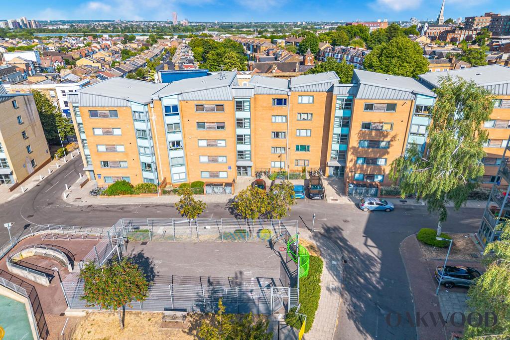 Apartment building facade, block of apartments