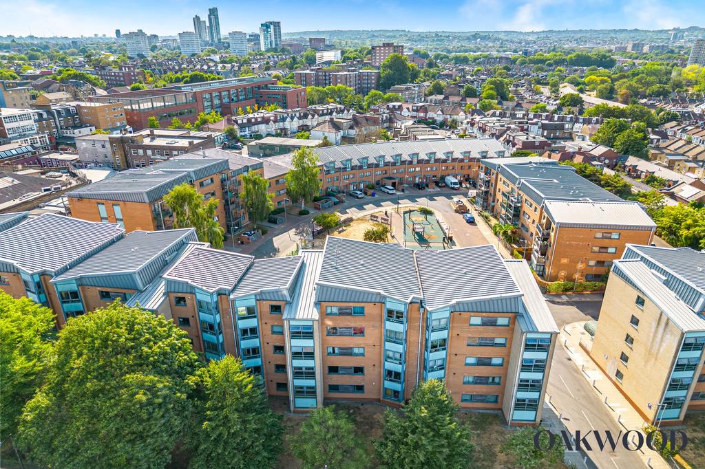 Aerial view, land