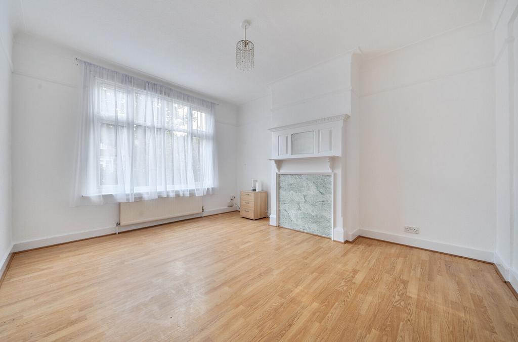 Living room, fireplace