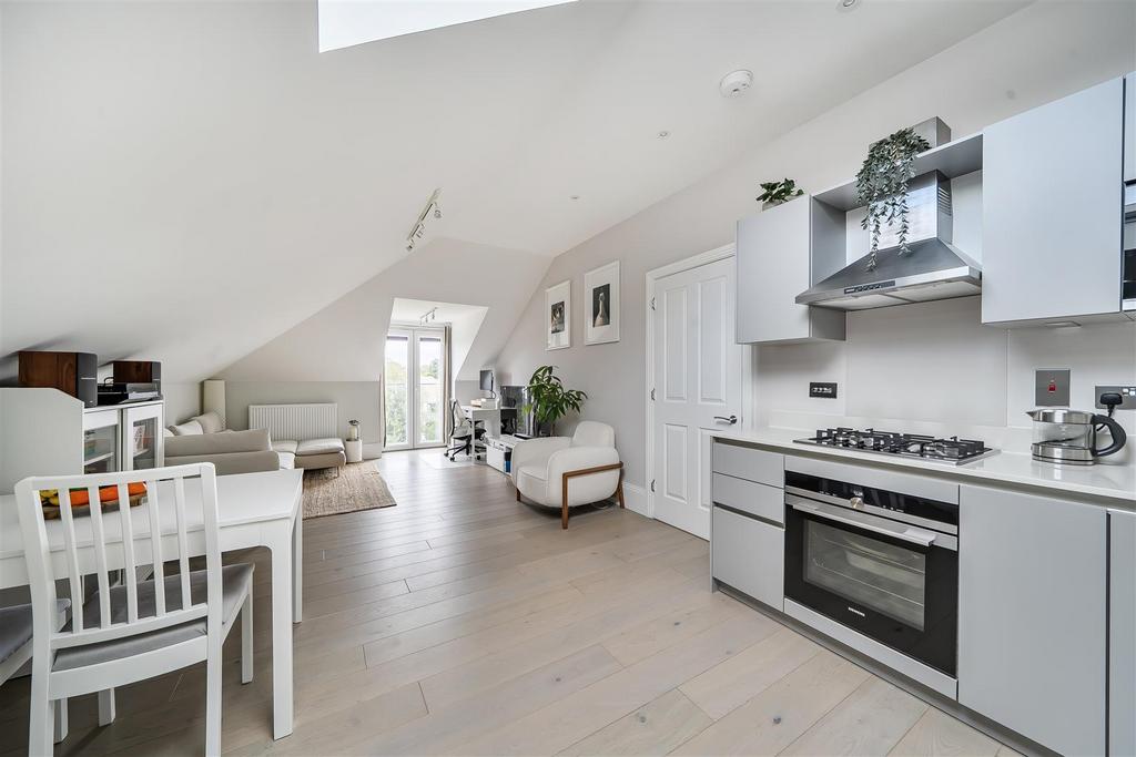 Open-plan living area, open plan living