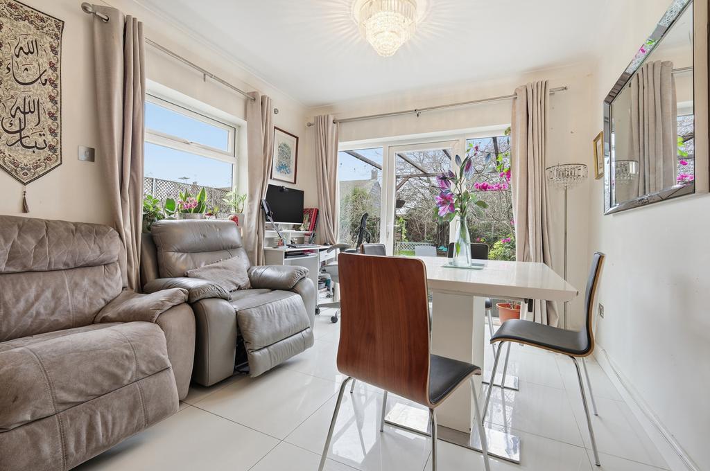 Open-plan living area, open plan living
