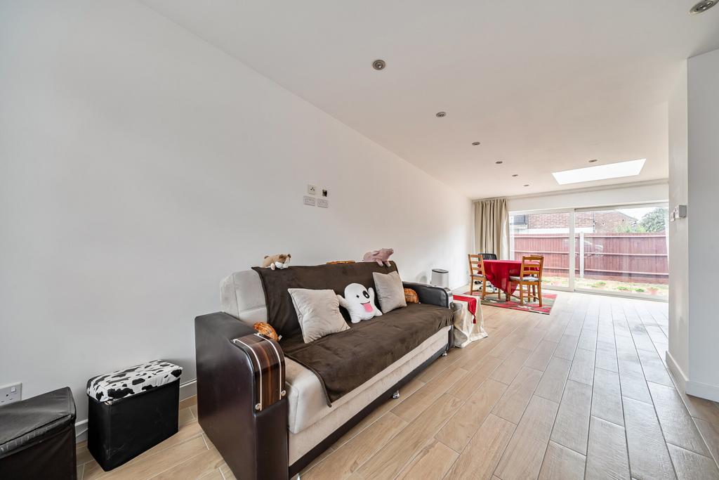 Open-plan living area