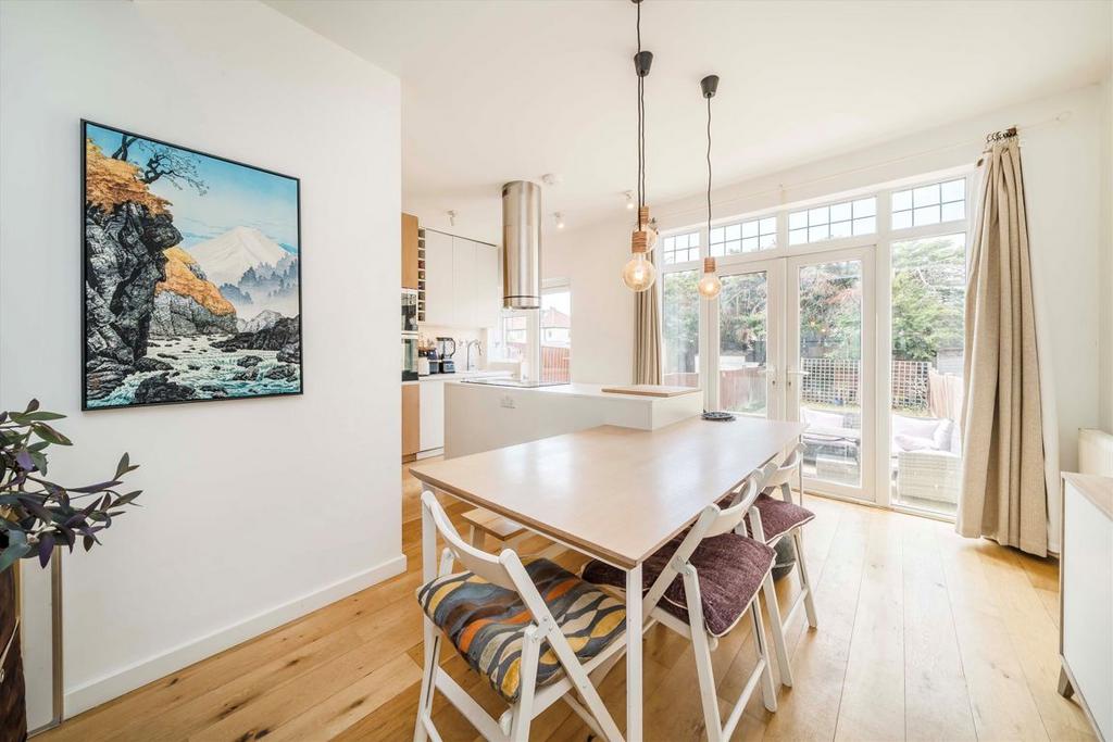 Open-plan living area, open plan living