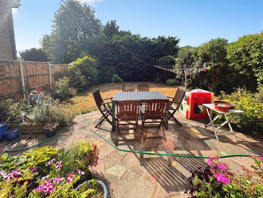 Patio view, garden