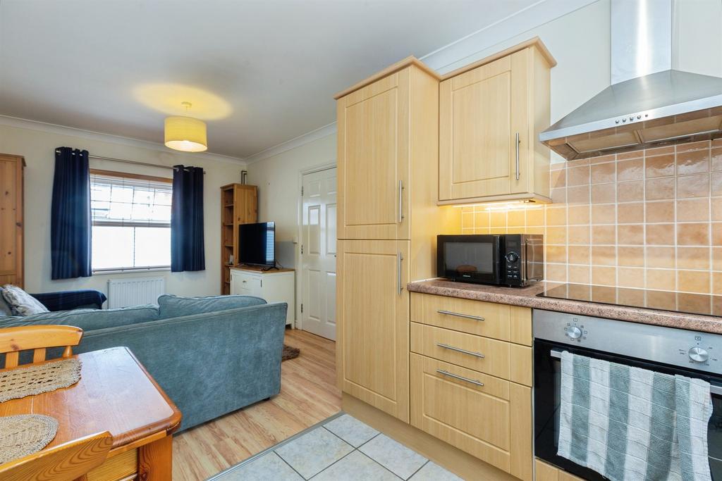 Open-plan living area