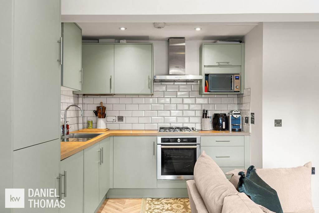 Open-plan living area