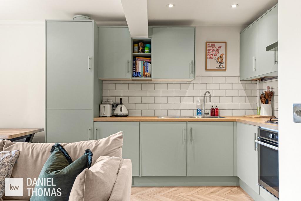 Open-plan living area