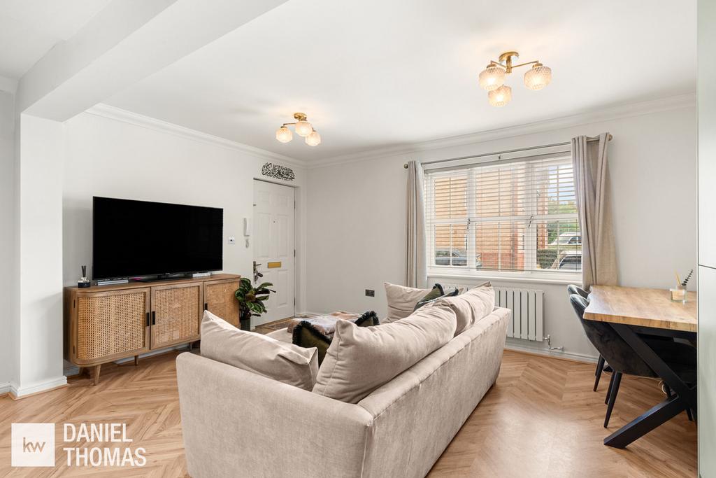 Open-plan living area