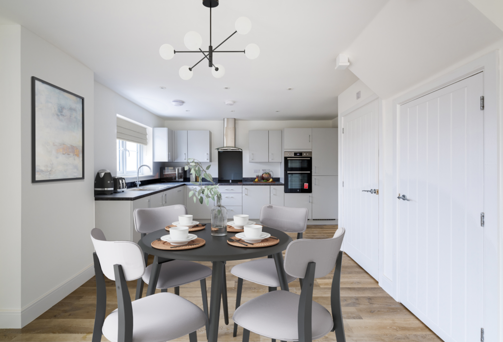Open-plan living area, open plan living