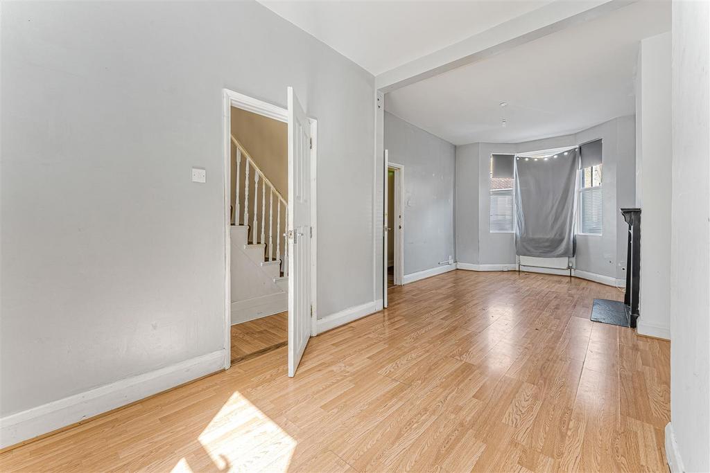 Living room, fireplace