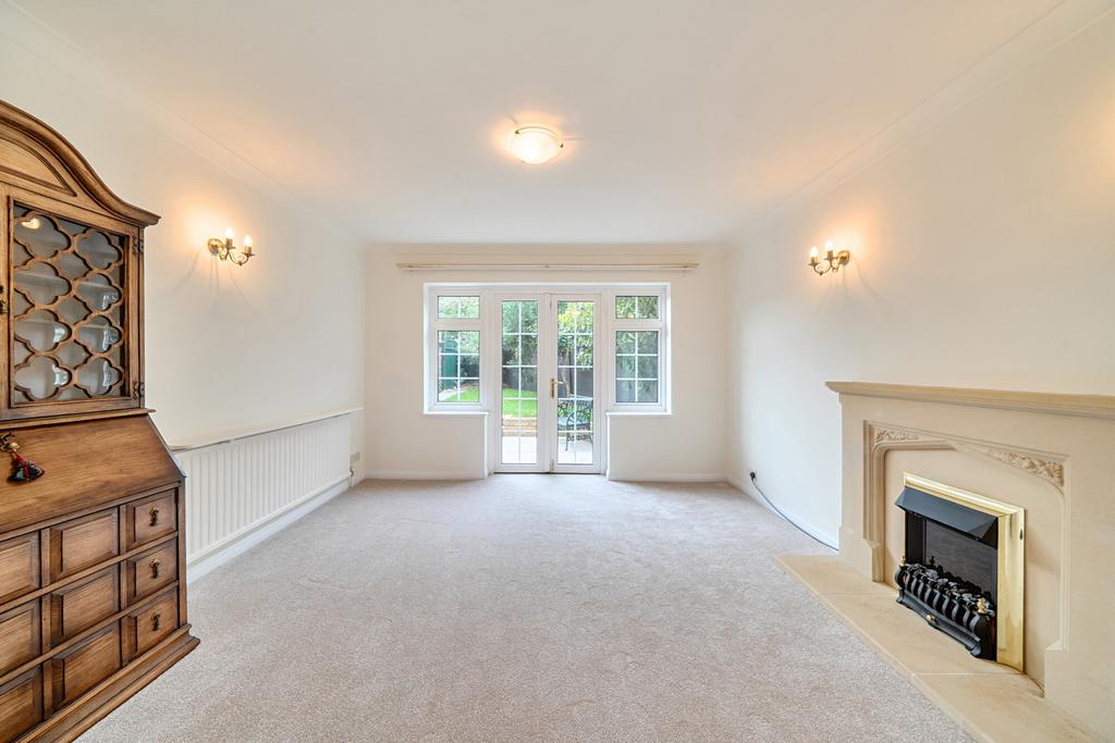 Living room, fireplace