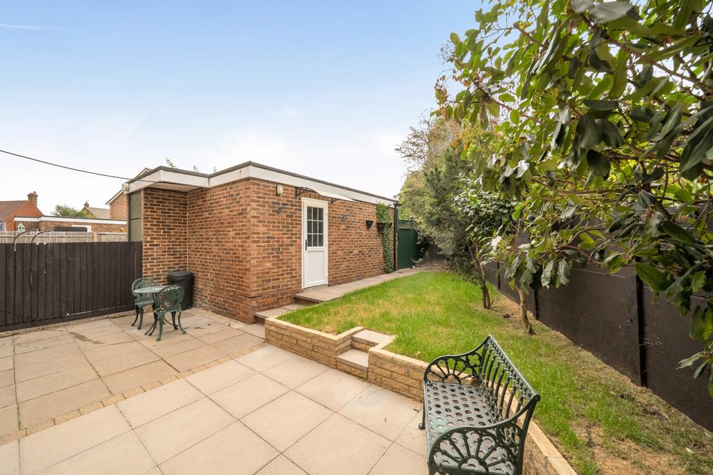 Patio view, garden